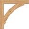 Ekena Millwork Thorton Block Smooth Bracket, Western Red Cedar, 3 1/2"W x 28"D x 28"H BKT04X28X28THR05SWR - alternate 4